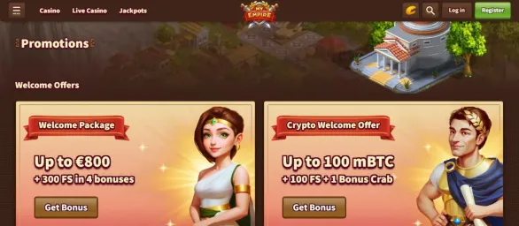 Myempire casino promotions page 632fd1d968